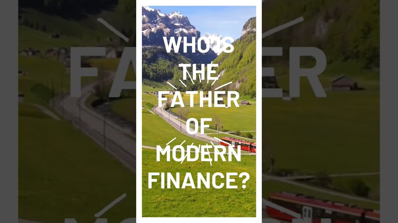 Who is the father of finance